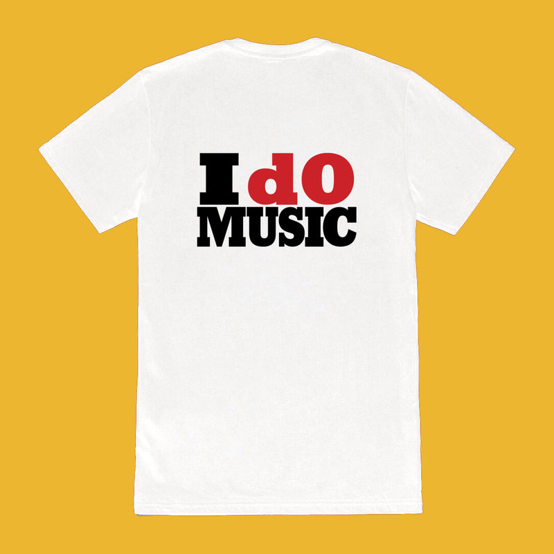 I dO MUSIC Tee (white)