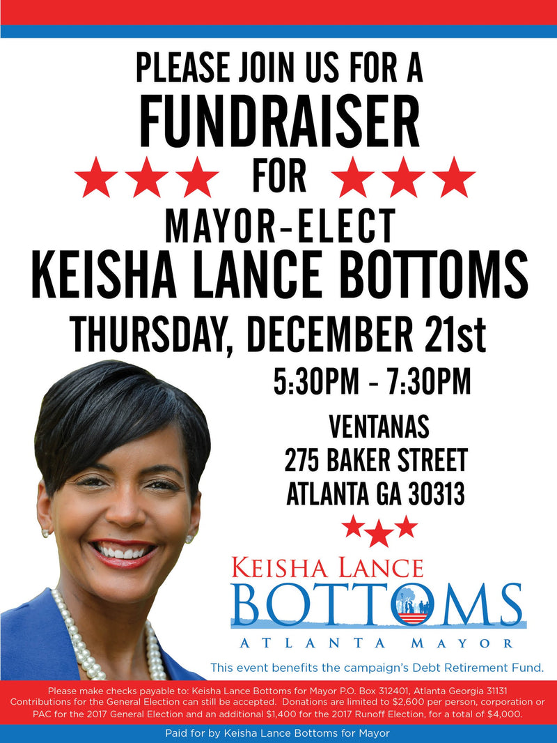 Atlanta Mayor Elect Keisha Lance Bottoms