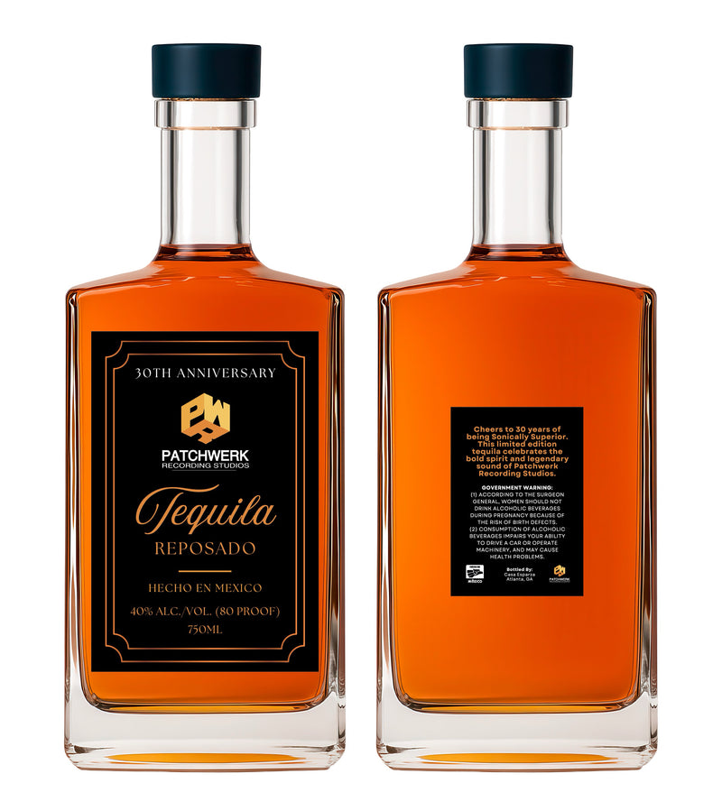 Patchwerk 30th Anniversary Tequila Reposado    
40% ALC./VOL. (80 PROOF) 750ML